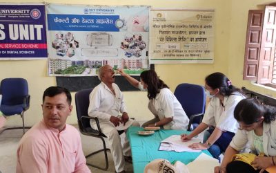 Dental camp at Pelpa